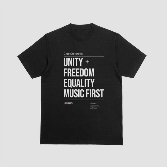 Unity Freedom Equality Music First T-Shirt