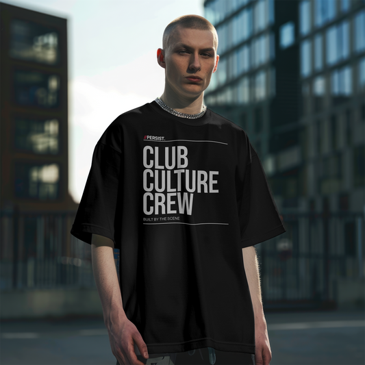Club Culture Crew T-Shirt Organic Cotton