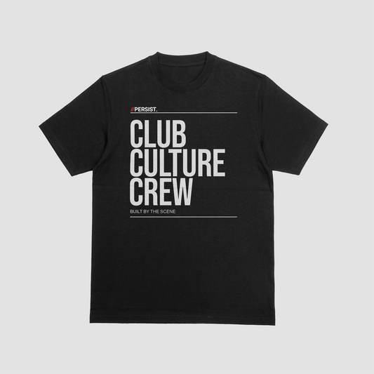 Club Culture Crew T-Shirt Organic Cotton