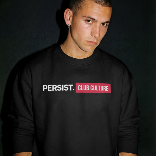 Persist. Club Culture T-Shirt Organic Cotton