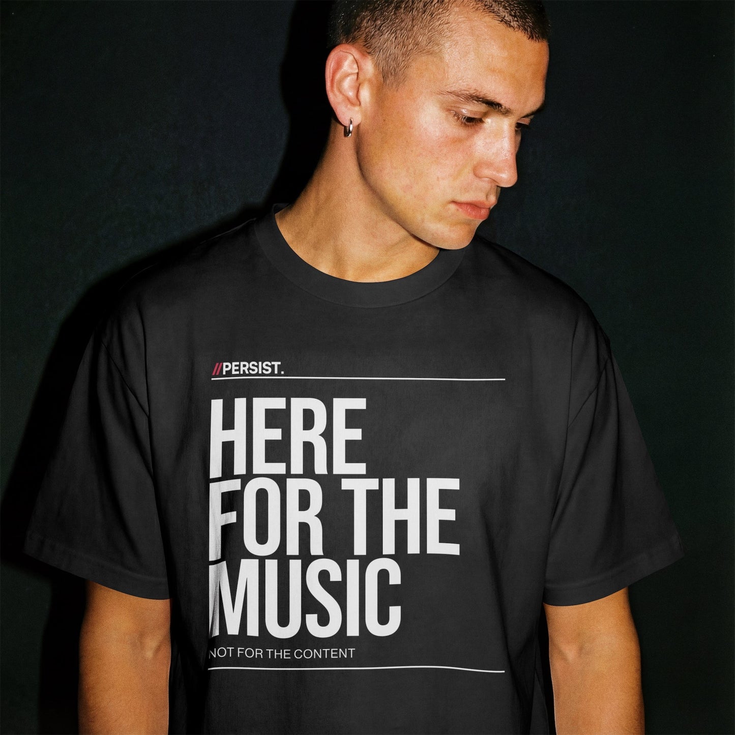 Here For The Music T-Shirt