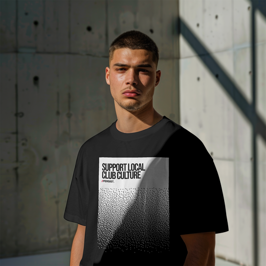 Support Local Club Culture T-Shirt Organic Cotton Test