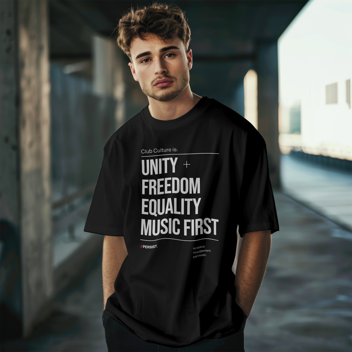 Unity Freedom Equality Music First T-Shirt